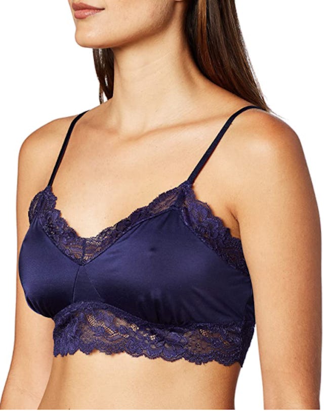 Mae Microfiber Longline Lace Bralette