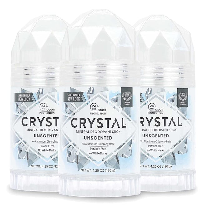 CRYSTAL Mineral Deodorant Stick (3-Pack)