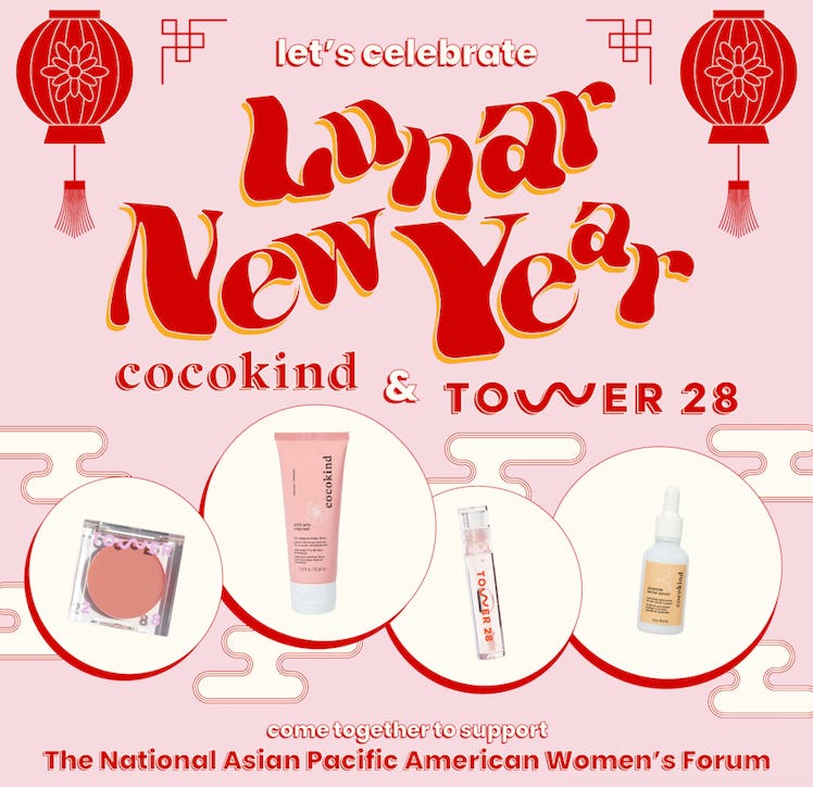 Cocokind and Tower 28's collaborative Lunar New Year Kit includes some of your favorite products.