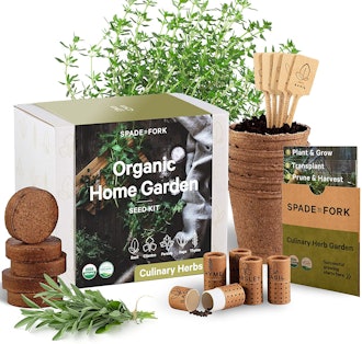 Spade to Fork Indoor Herb Garden Starter Kit 