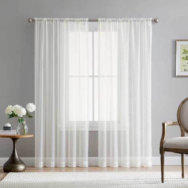 HLC.ME Sheer Curtain Panels