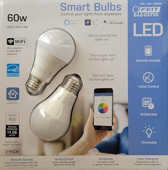 Feit Electric Smart LED Color Changing Light Bulbs (2-Pack)