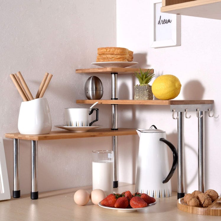 Ollieroo 3-Tier Corner Shelf