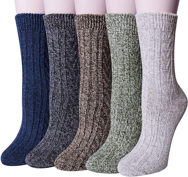 Loritta Wool Socks (5 Pairs)