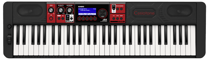 Casio's Casiotone CT-S1000V with a built-in customizable voice synthesizer.