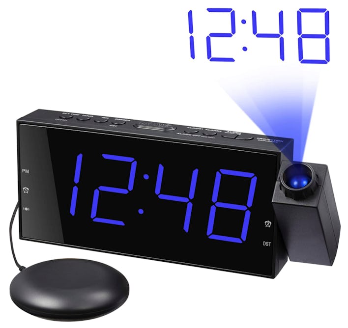 Mesqool Store Projection Alarm Clock