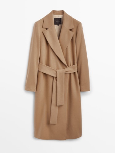 Massimo Dutti's Wool Robe Coat. 