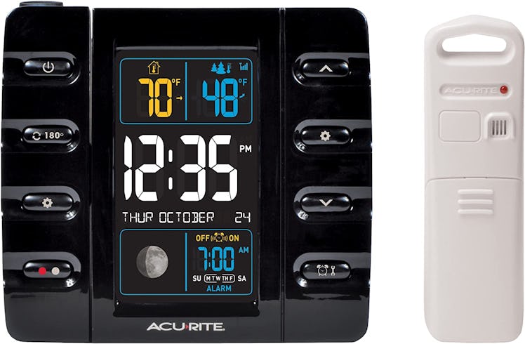 AcuRite 13020 Intelli-time Projection Alarm Clock