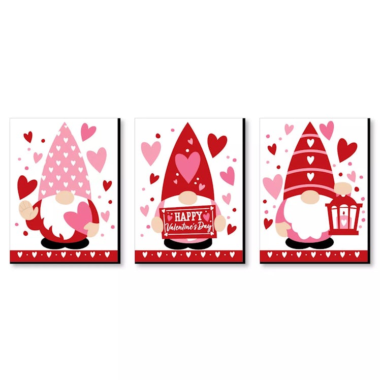 Target's new Valentine's Day gnome decorations include cute wall art and more.