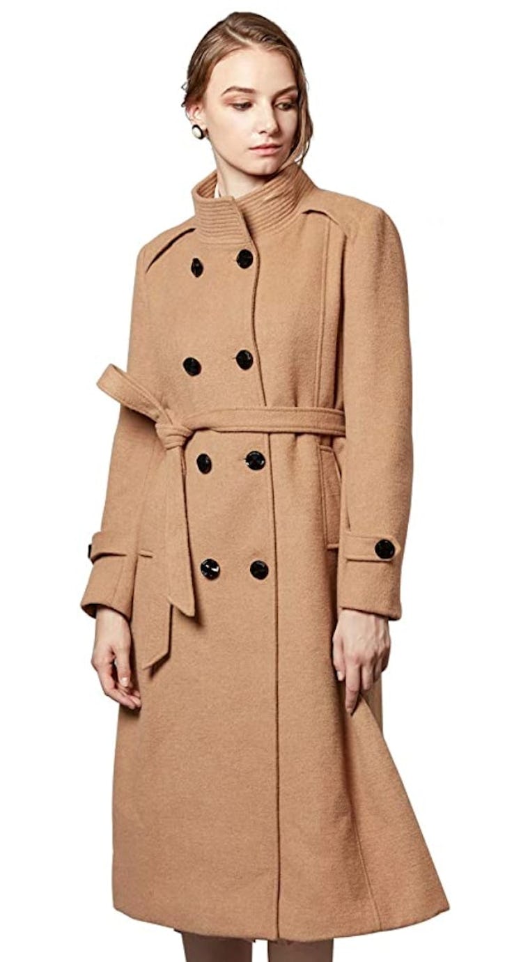 Escalier Wool Trench Coat