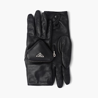 Prada Nappa Leather Gloves