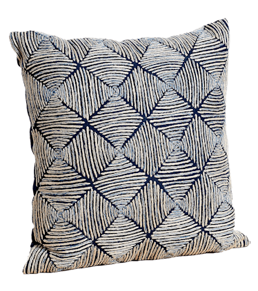 Diamonds Embroidered Pillow