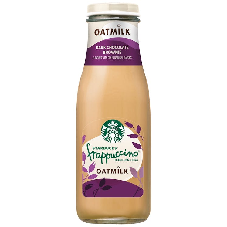 Starbuck's new Oatmilk Ready-To-Drink beverages include Cold Brew & Frappuccino flavors.