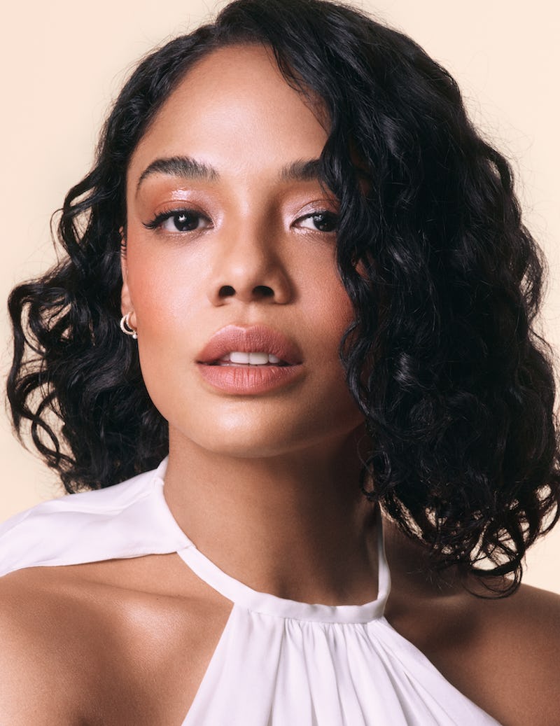 Tessa Thompson is the new face of Armani Beauty.