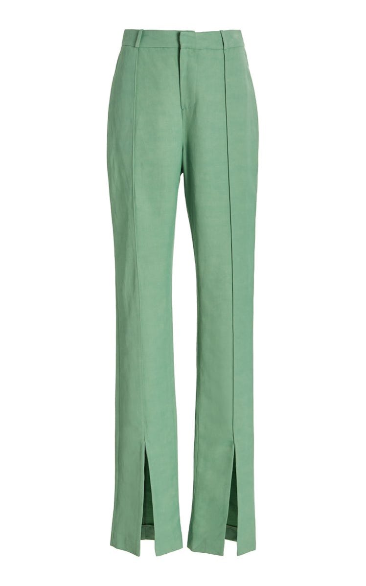 Veros Twill Straight-Leg Pants