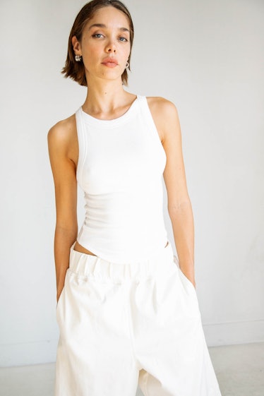 Ximeno High Neck Tank Top