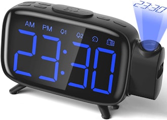 ELEHOT Direct Projection Alarm Clock