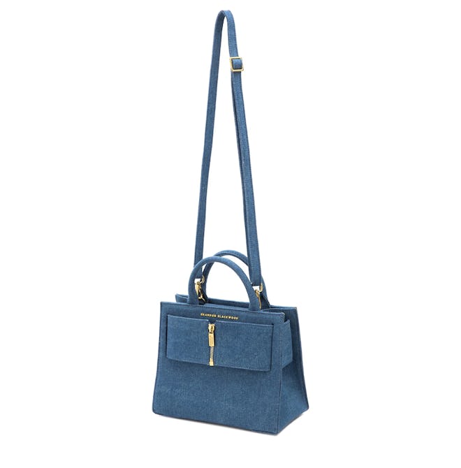 Brandon Blackwood Medium Denim Bag