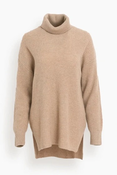 Lisa Yang's Marley Ribbed Cashmere Turtleneck Sweater