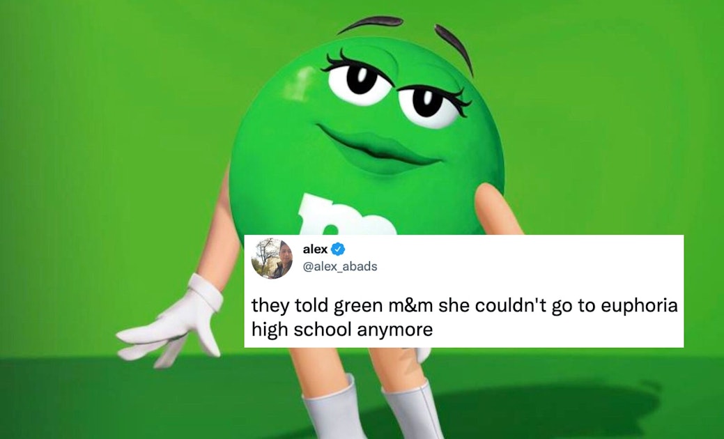 The new green M&M design is the worst thing that's ever happened,  apparently