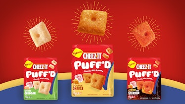 The new Cheez-It Puff'd crackers take the snack to another level.
