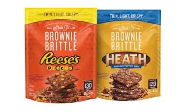Sheila G's New Reese's Pieces and Heath Brownie Brittle flavors are sweet.