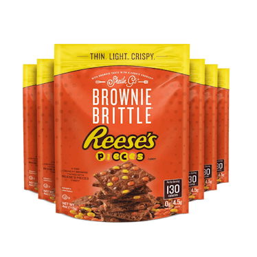 Sheila G's brownie brittle with Reese's Pieces are a new treat.