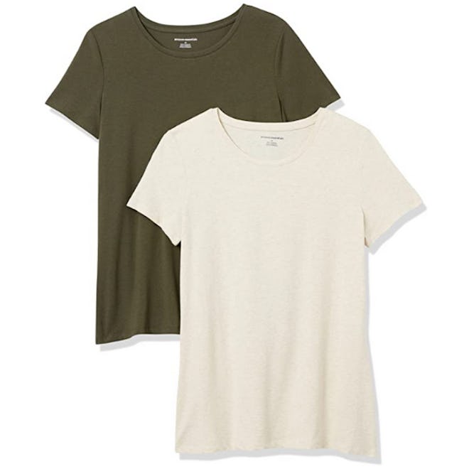 Amazon Essentials Classic-Fit Crew-Neck T-Shirts (2-Pack)