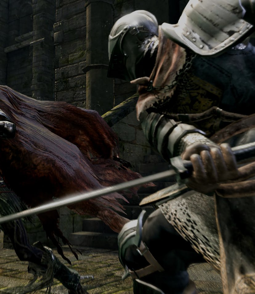 A screenshot from Dark Souls Remastered