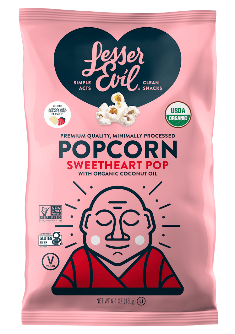 This popcorn is perfect for Galentines Day gifts. 
