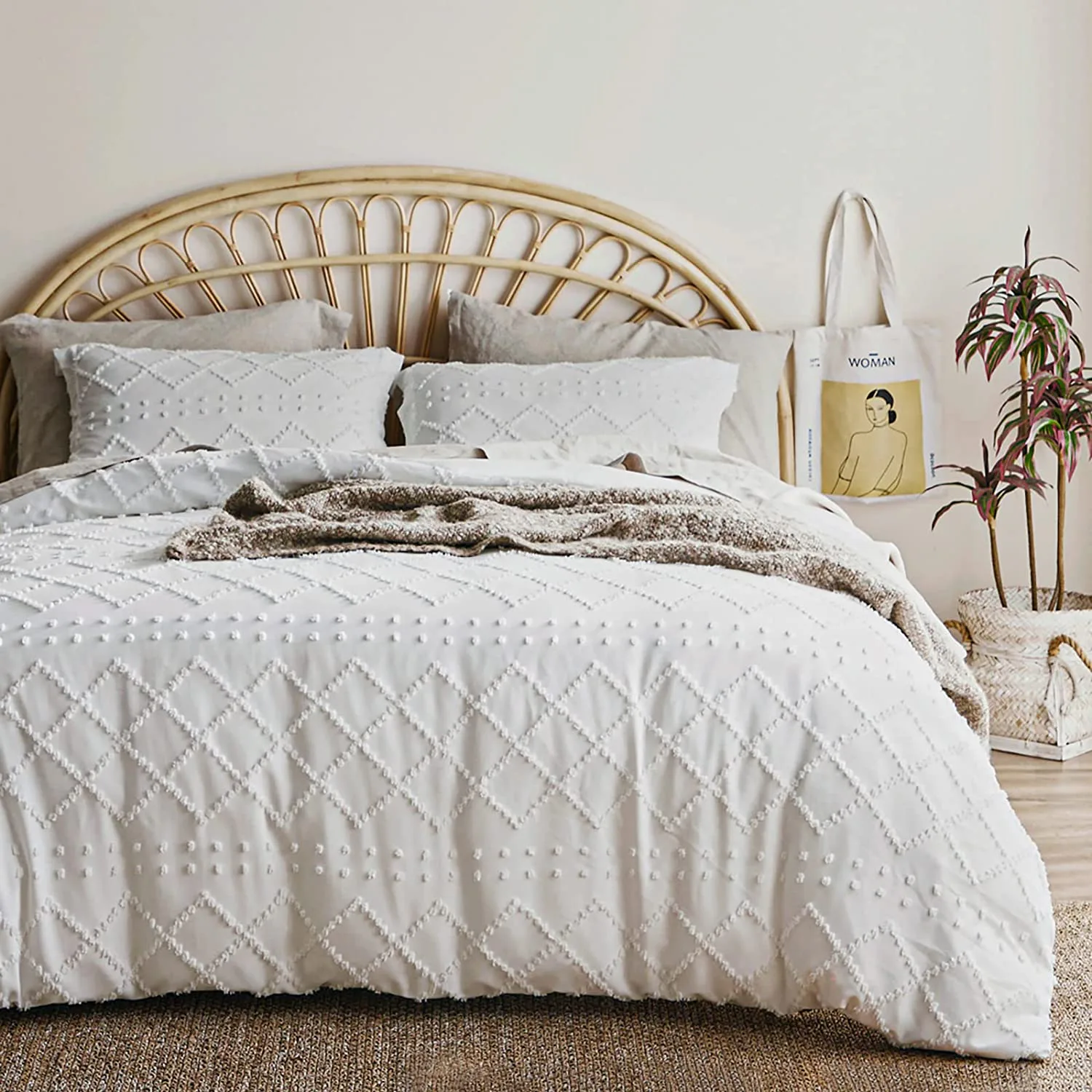 Bedsure Duvet Cover Set (3 Pieces)