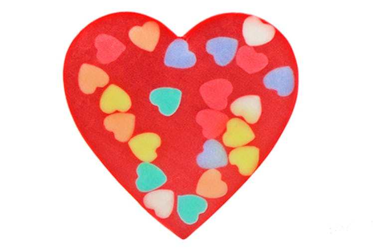 Heart-shaped soap is great Galentines Day gifts to get your friends.
