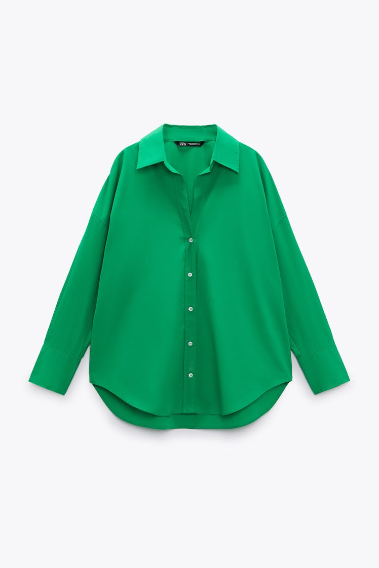 Poplin Shirt Zara