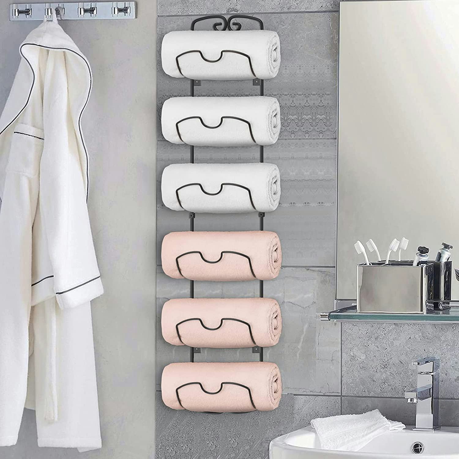 Bextsrack Wall Mounted Towel Rack