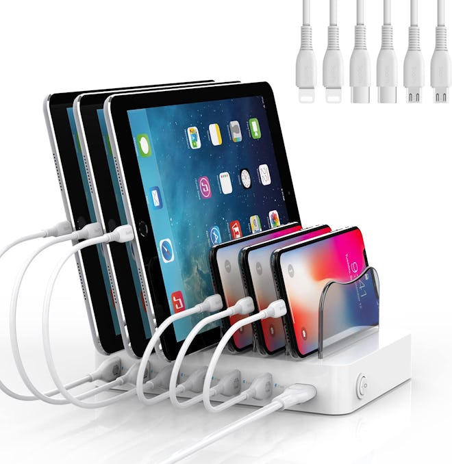  SooPii Premium 6-Port USB Charging Station