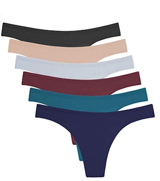 ANZERMIX Breathable Cotton Thongs (Pack-6)