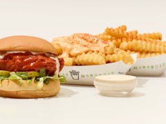 Shake Shack's new Buffalo Cheese Fries and Chicken Sandwich will heat things up.