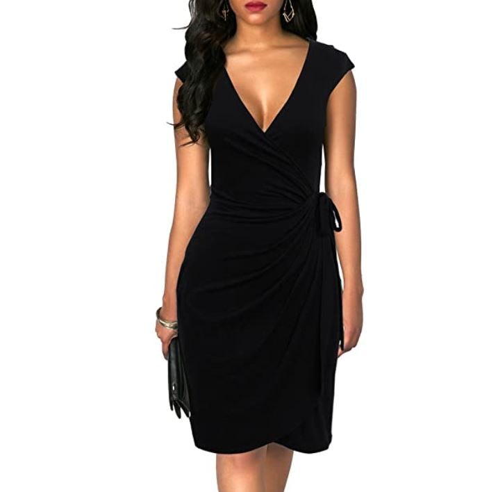 Berydress V-Neck Casual Wrap Dress