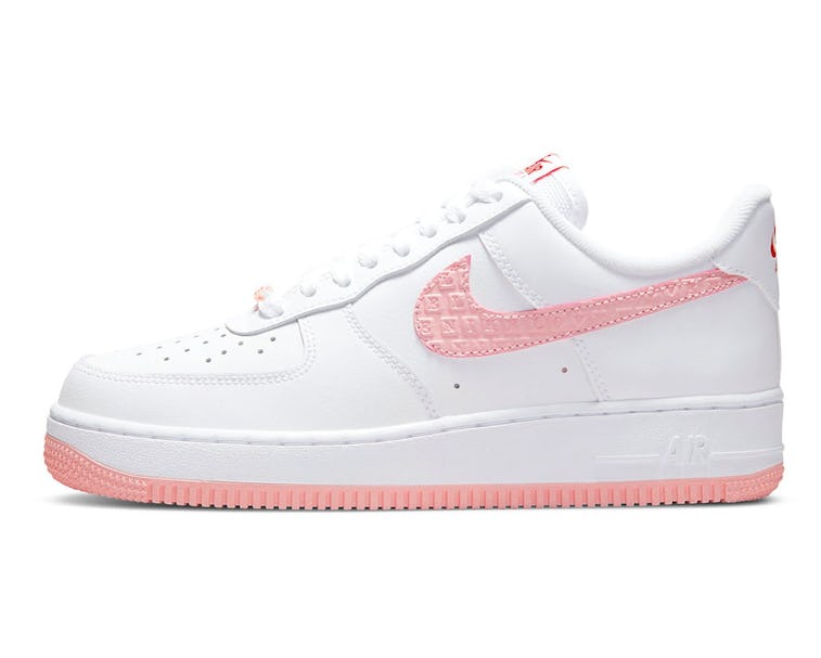 pink custom air force 1