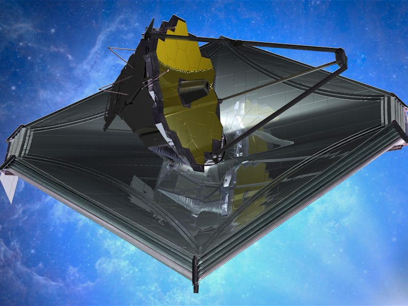 Webb telescope artist's conception