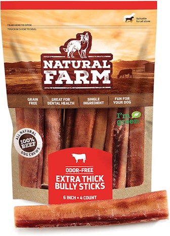 Natural Farm Odor Free Jumbo Bully Sticks