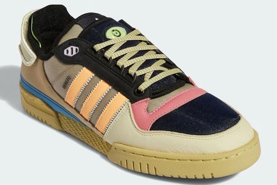 Bad Bunny's Adidas Forum Powerphase sneaker is stunning and Bad Bunny's Adidas Forum Powerphase sneaker is stunning and