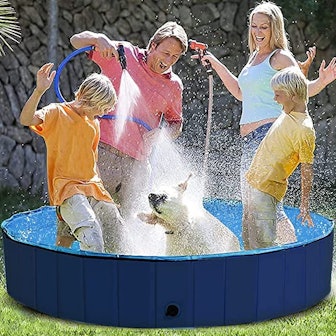 SUNWUKING Collapsible Sand and Water Pool