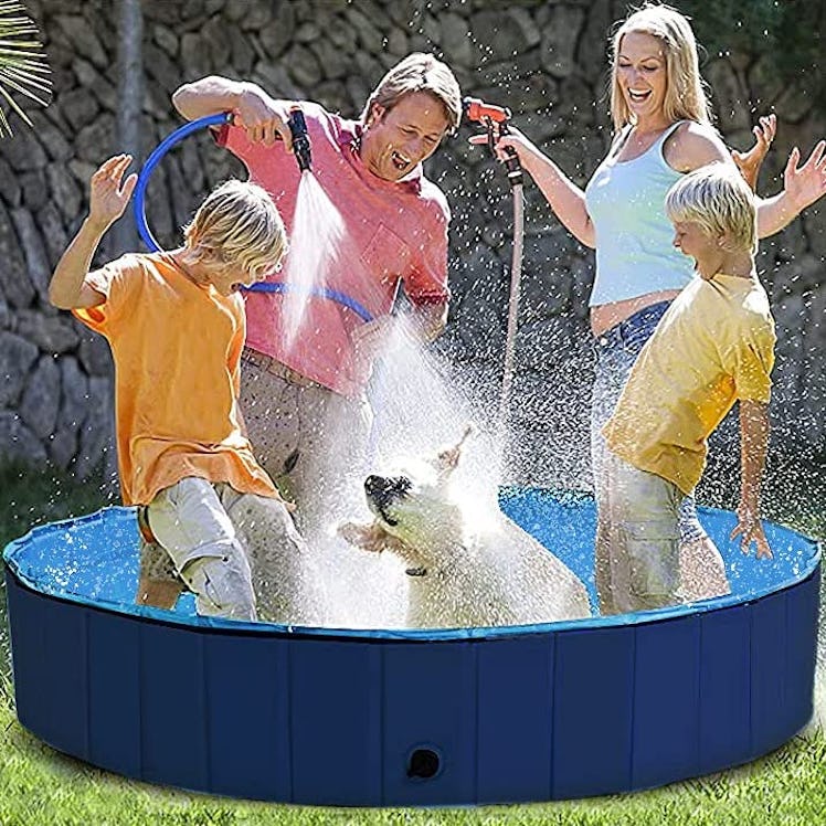 SUNWUKING Collapsible Sand and Water Pool