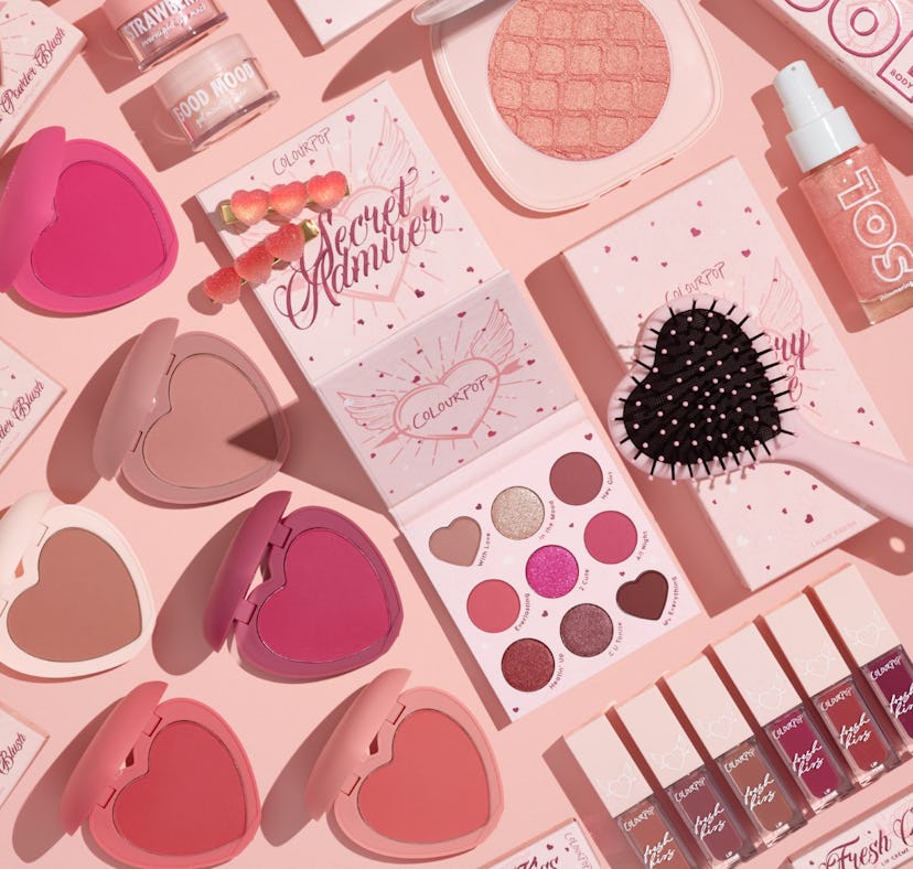 ColourPop's Secret Admirer line for its Valentine's Day collection.