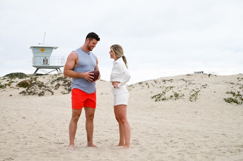 Clayton Echard and Shanae Ankney on a group date during 'The Bachelor'