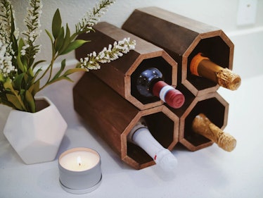 Stackable Wood Wine Rack