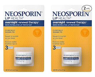 Neosporin Lip Health Overnight Renewal Therapy (2-Pack)