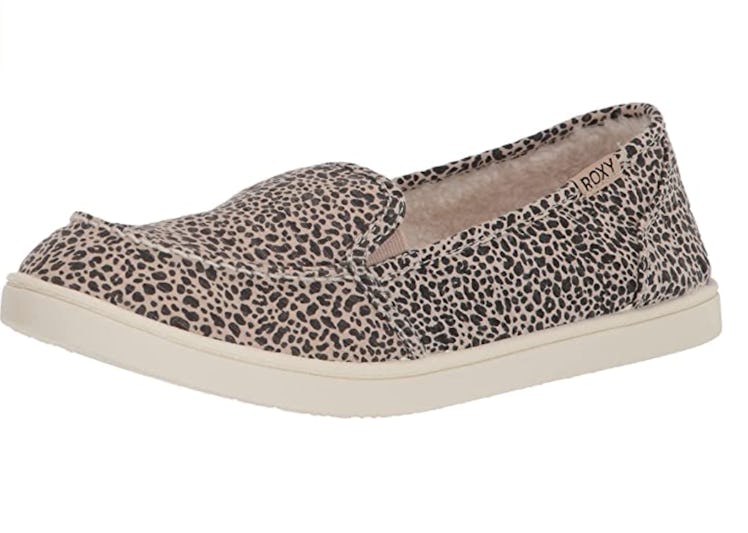 Roxy Minnow Faux Fur Slip-On Sneaker