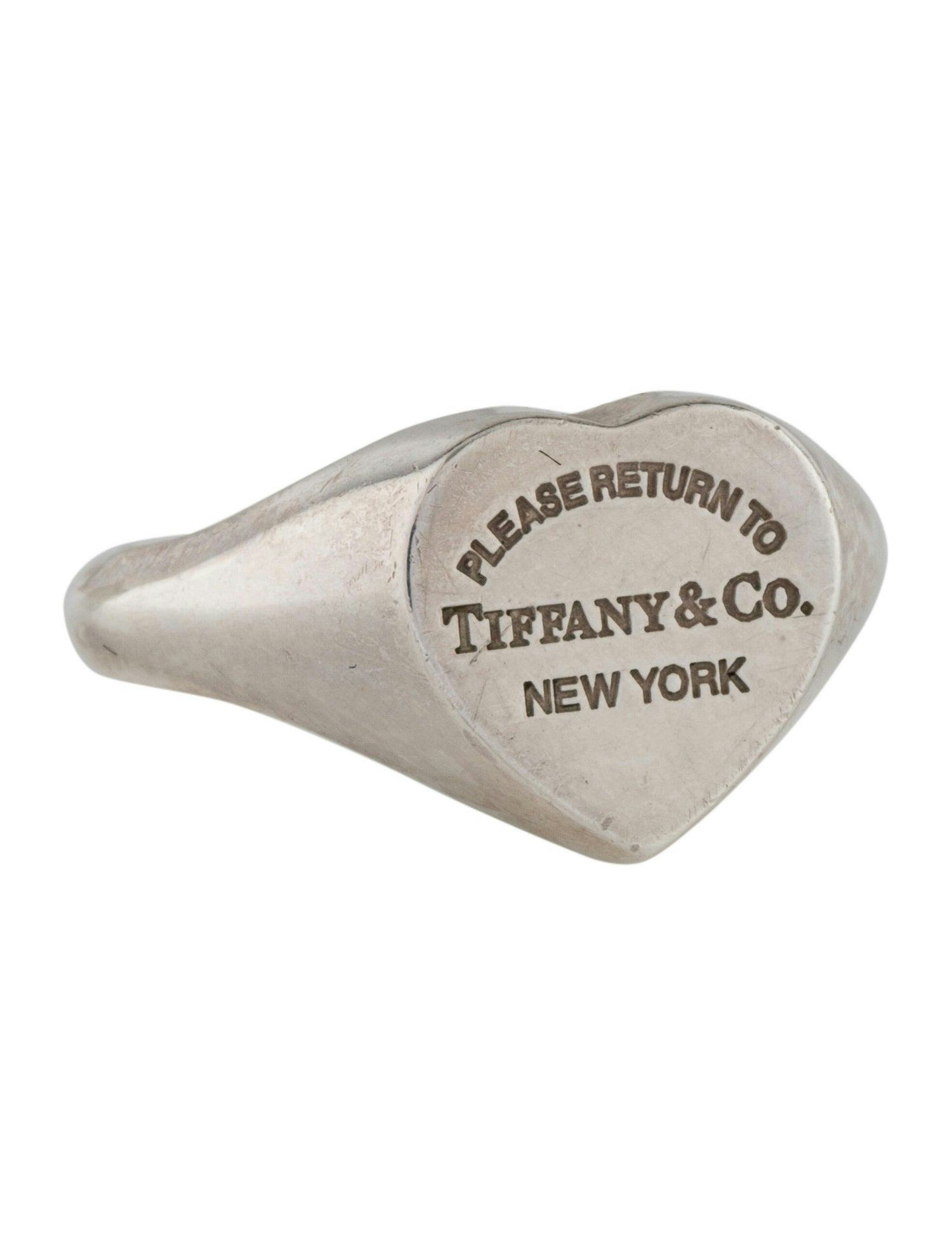 Tiffany &amp; Co. Return to Tiffany Heart Signet Ring